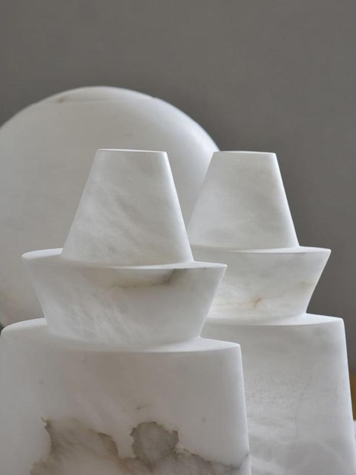 Curineth Minimalist Alabaster Pendant Light