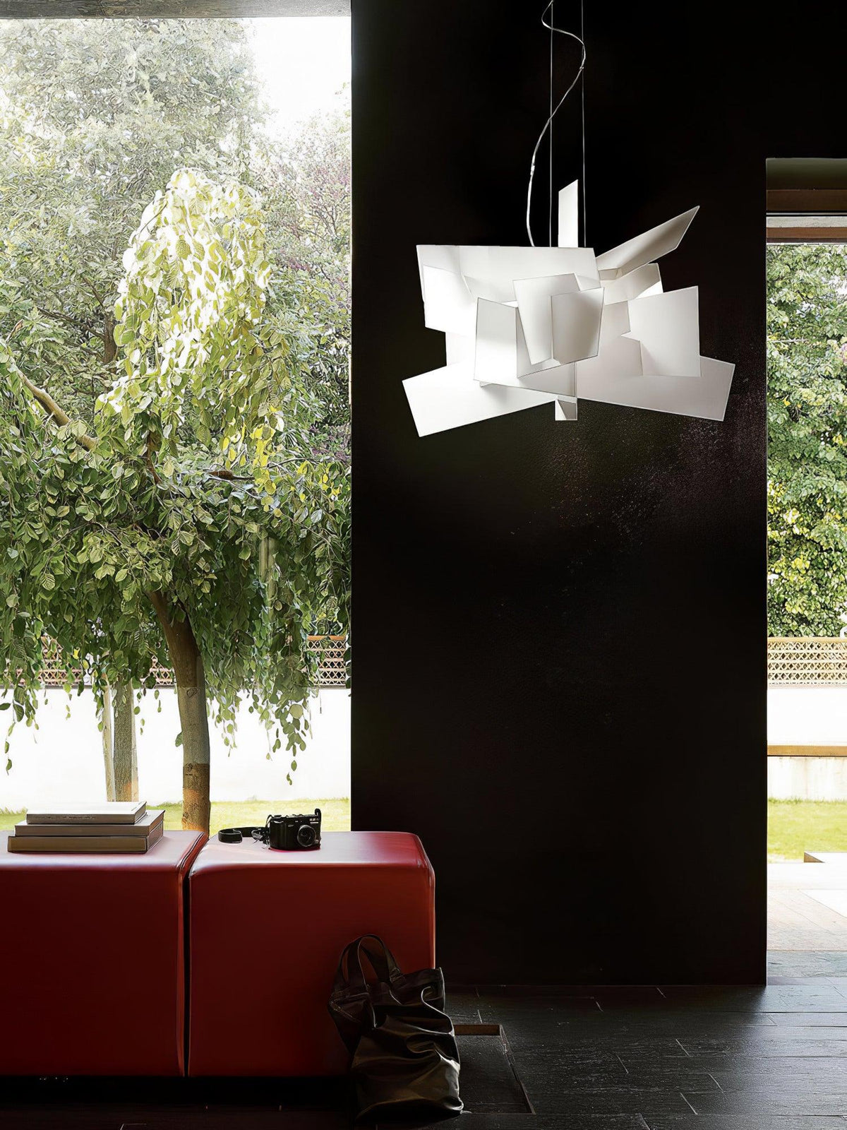 Origami White Pendant Light