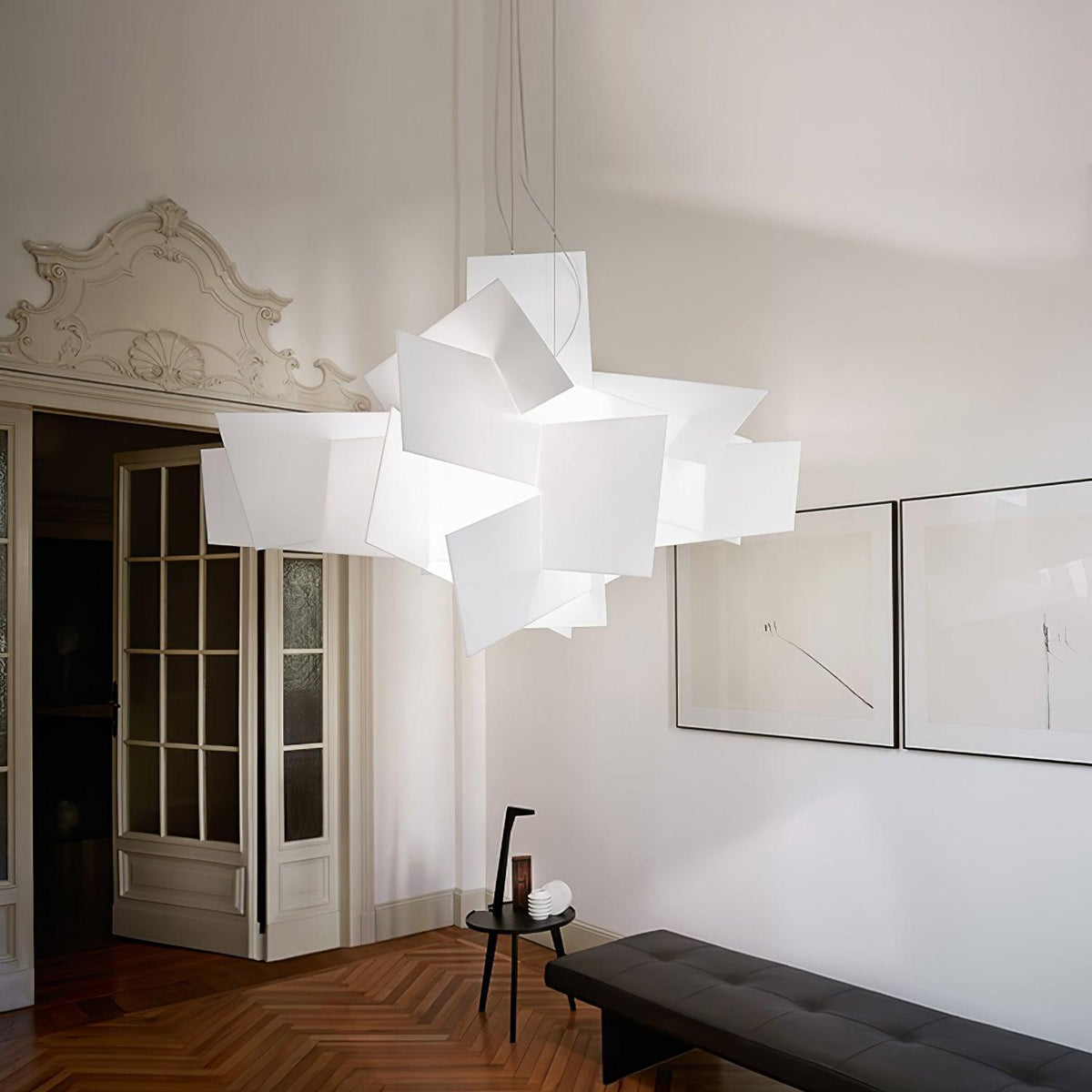 Origami White Pendant Light