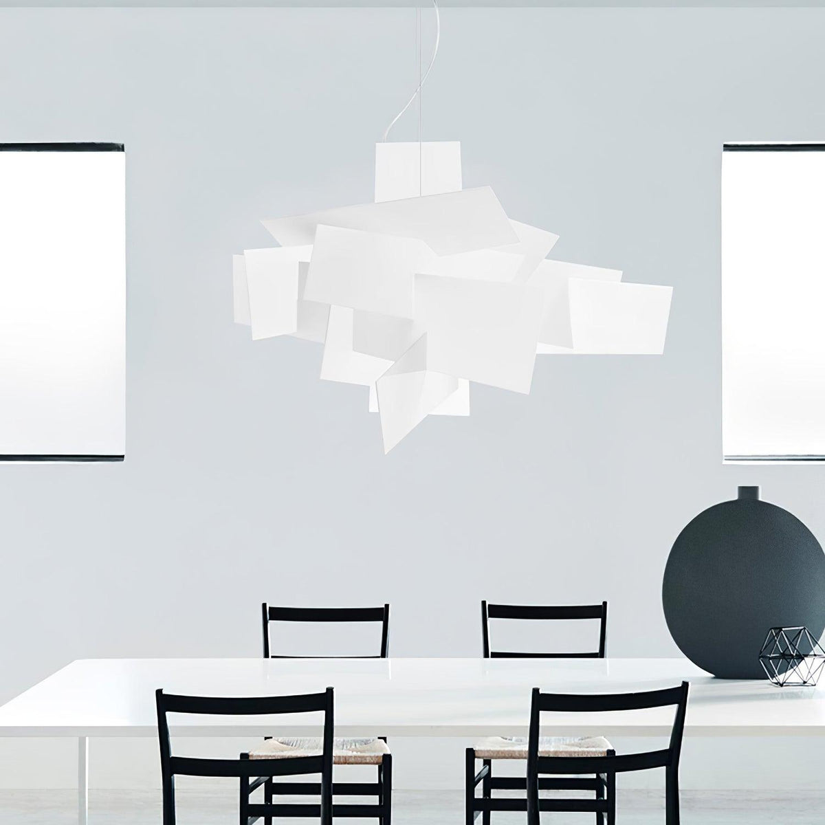 Origami White Pendant Light