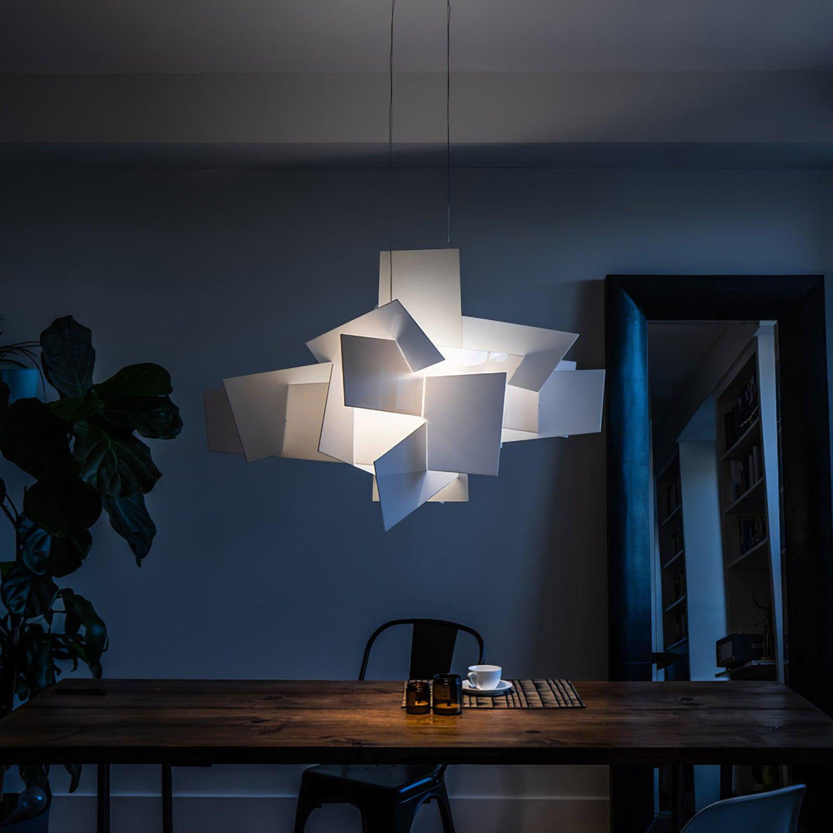 Origami White Pendant Light