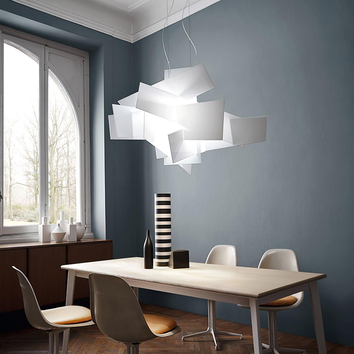 Origami White Pendant Light