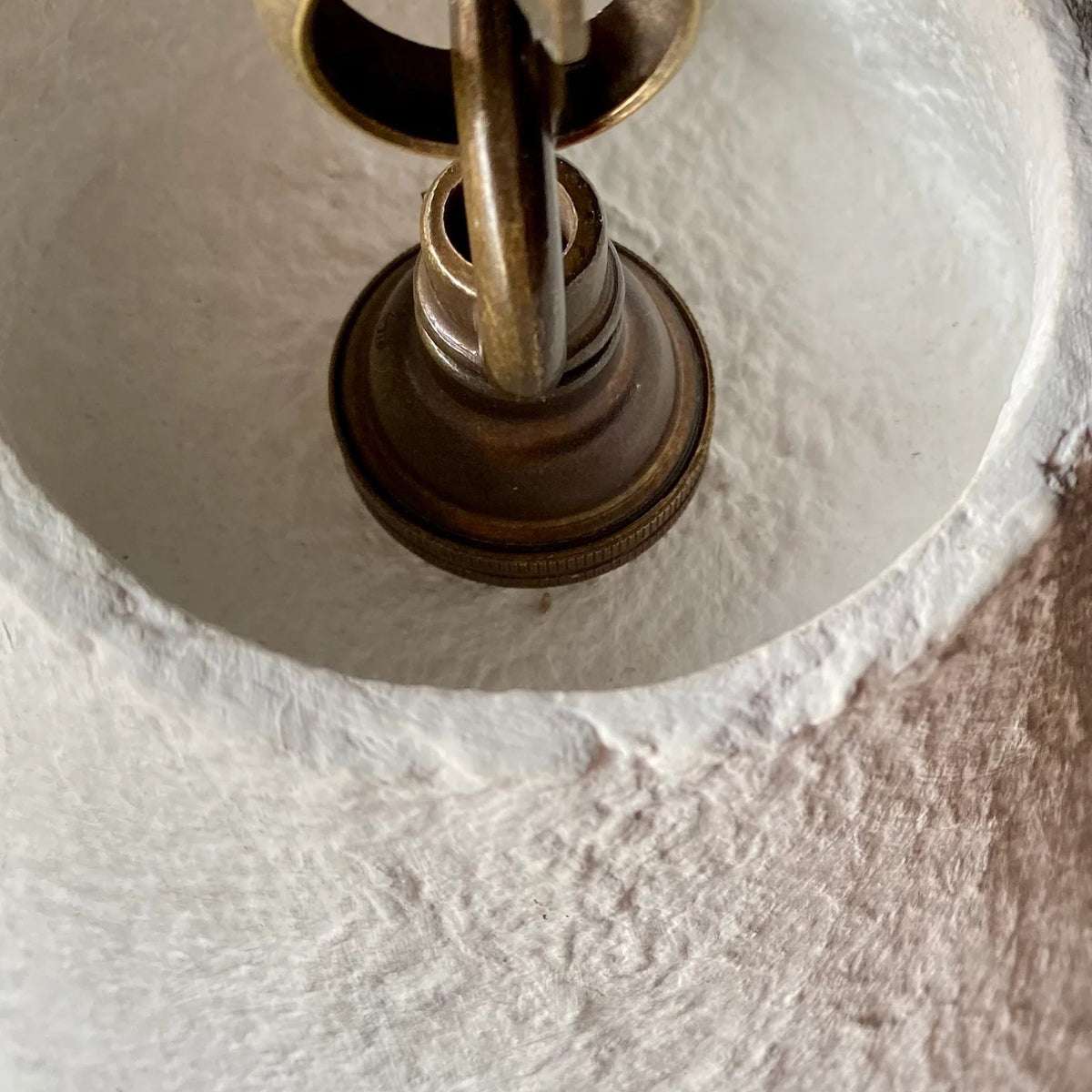 Selirine White Plaster Pendant Lamp