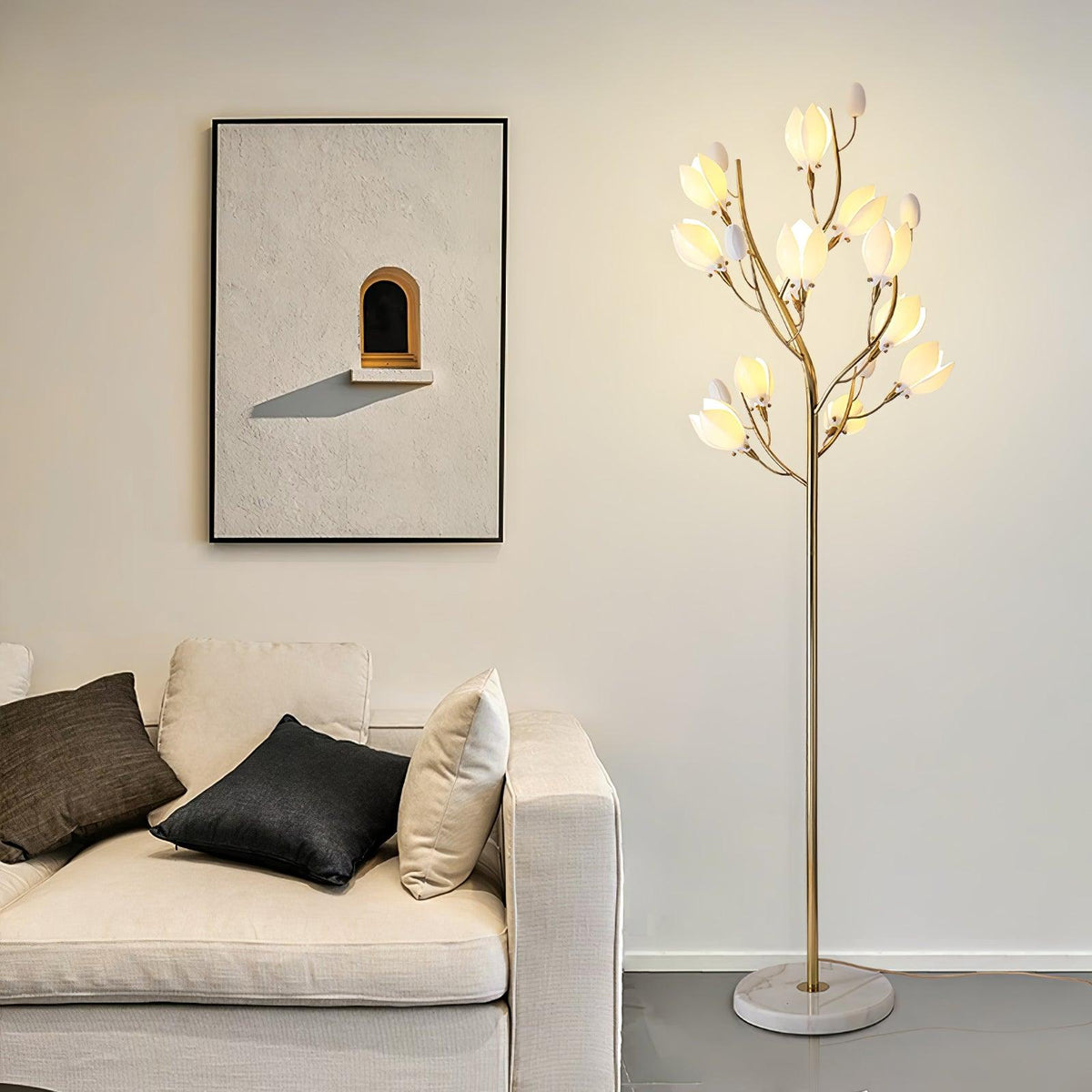 Aloza Ceramic Artistic Floor Lamp