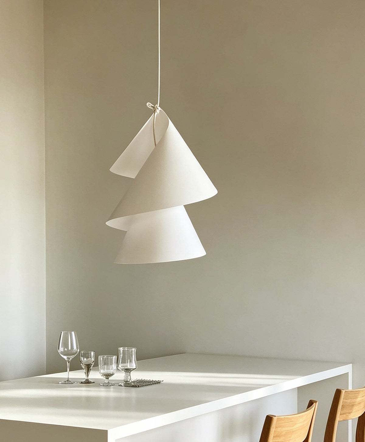 Southvale4 Paper Cone Pendant Lamp