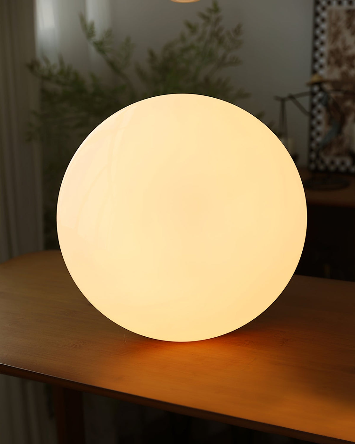 Velael Glass Flush Ceiling Light