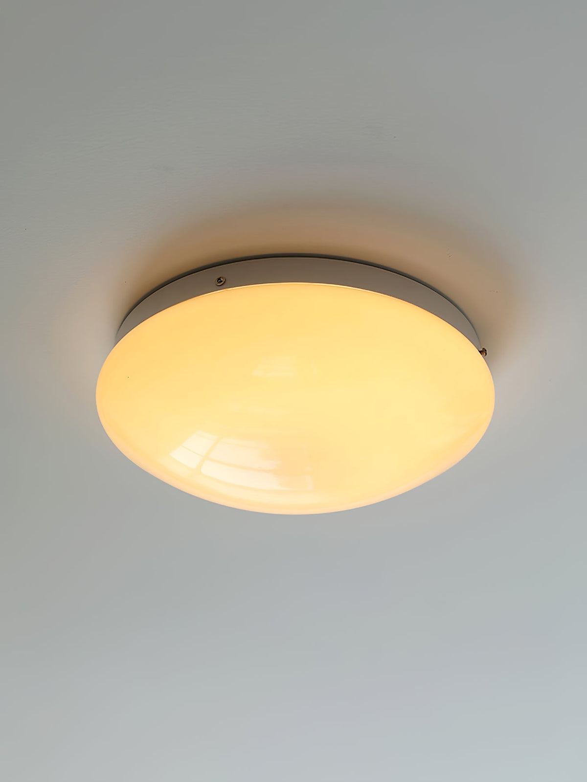 Velael Glass Flush Ceiling Light