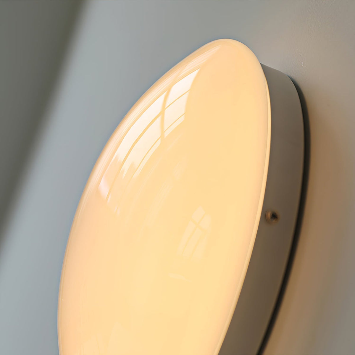 Velael Glass Flush Ceiling Light