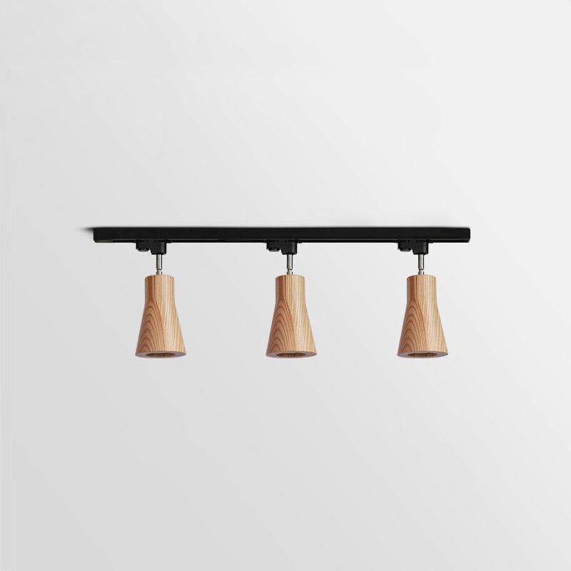 Kubolis Wood Track Ceiling Light Spotlight