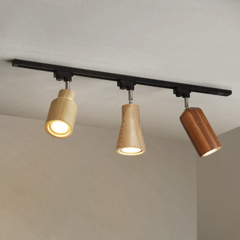 Kubolis Wood Track Ceiling Light Spotlight