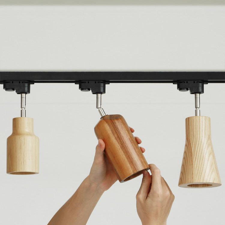 Kubolis Wood Track Ceiling Light Spotlight