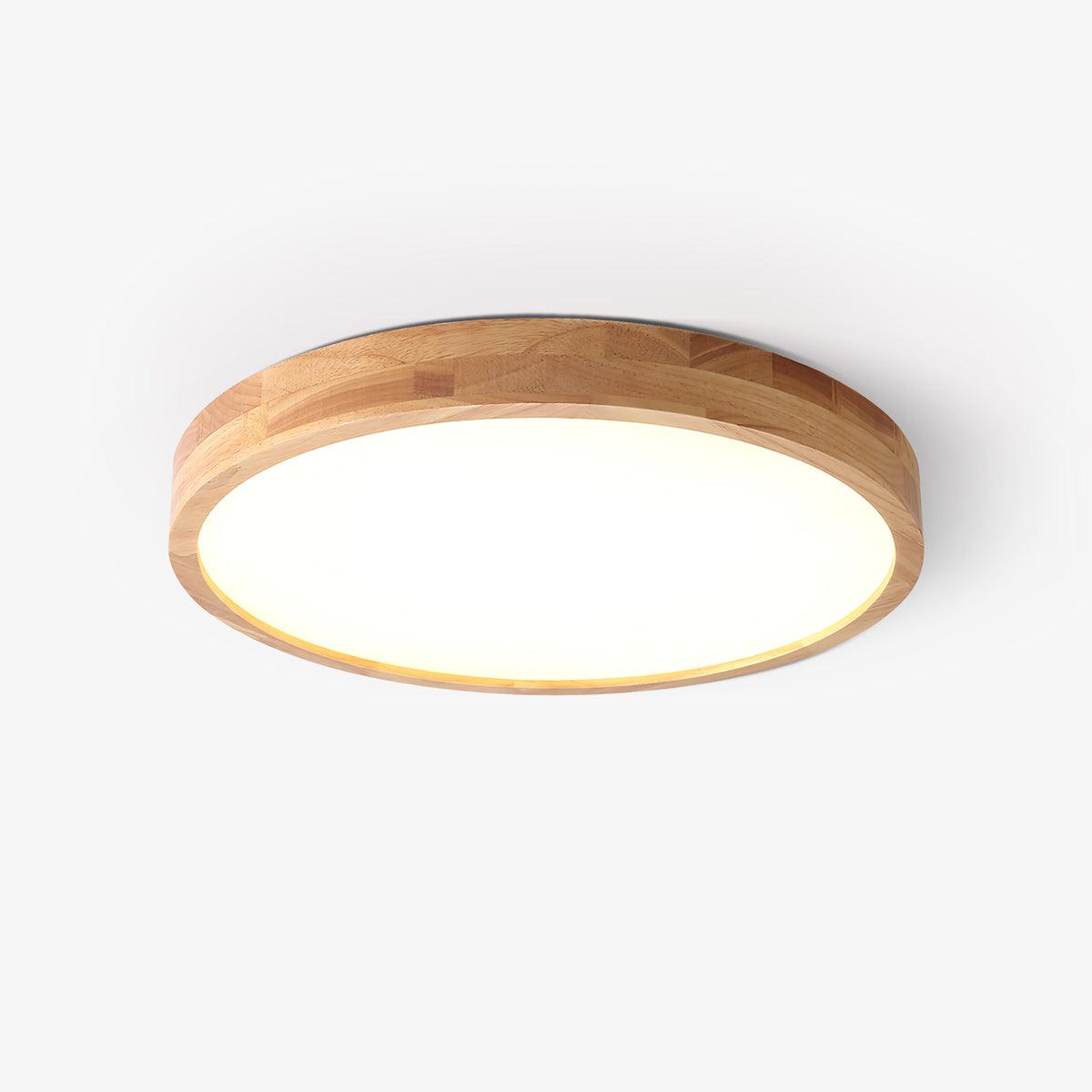 Delebom Wooden Geometric Ceiling Light
