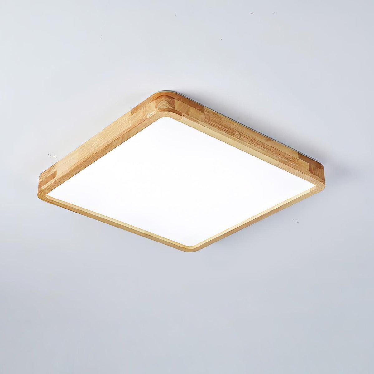 Delebom Wooden Geometric Ceiling Light
