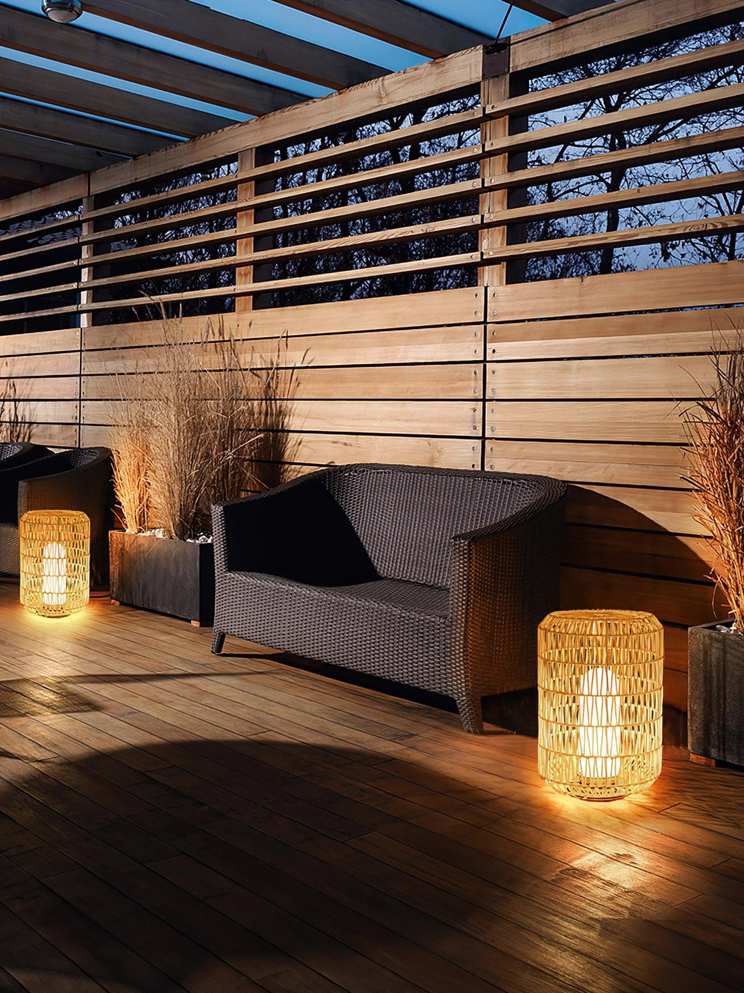 Ravalella Rattan Outdoor Table Light