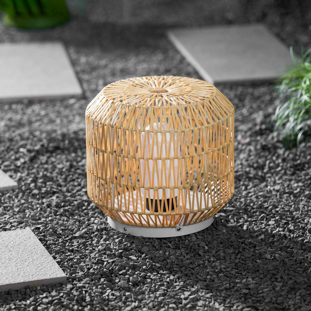 Ravalella Rattan Outdoor Table Light