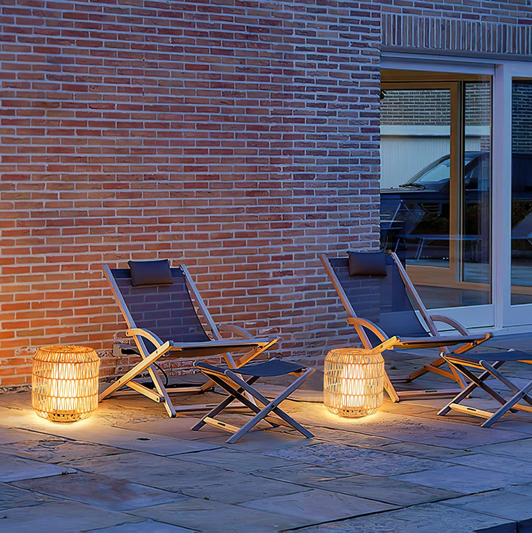 Ravalella Rattan Outdoor Table Light