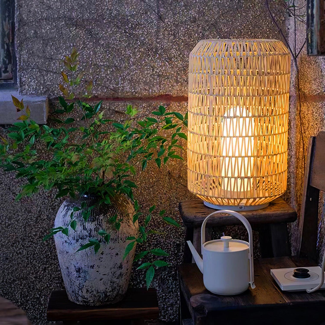 Ravalella Rattan Outdoor Table Light