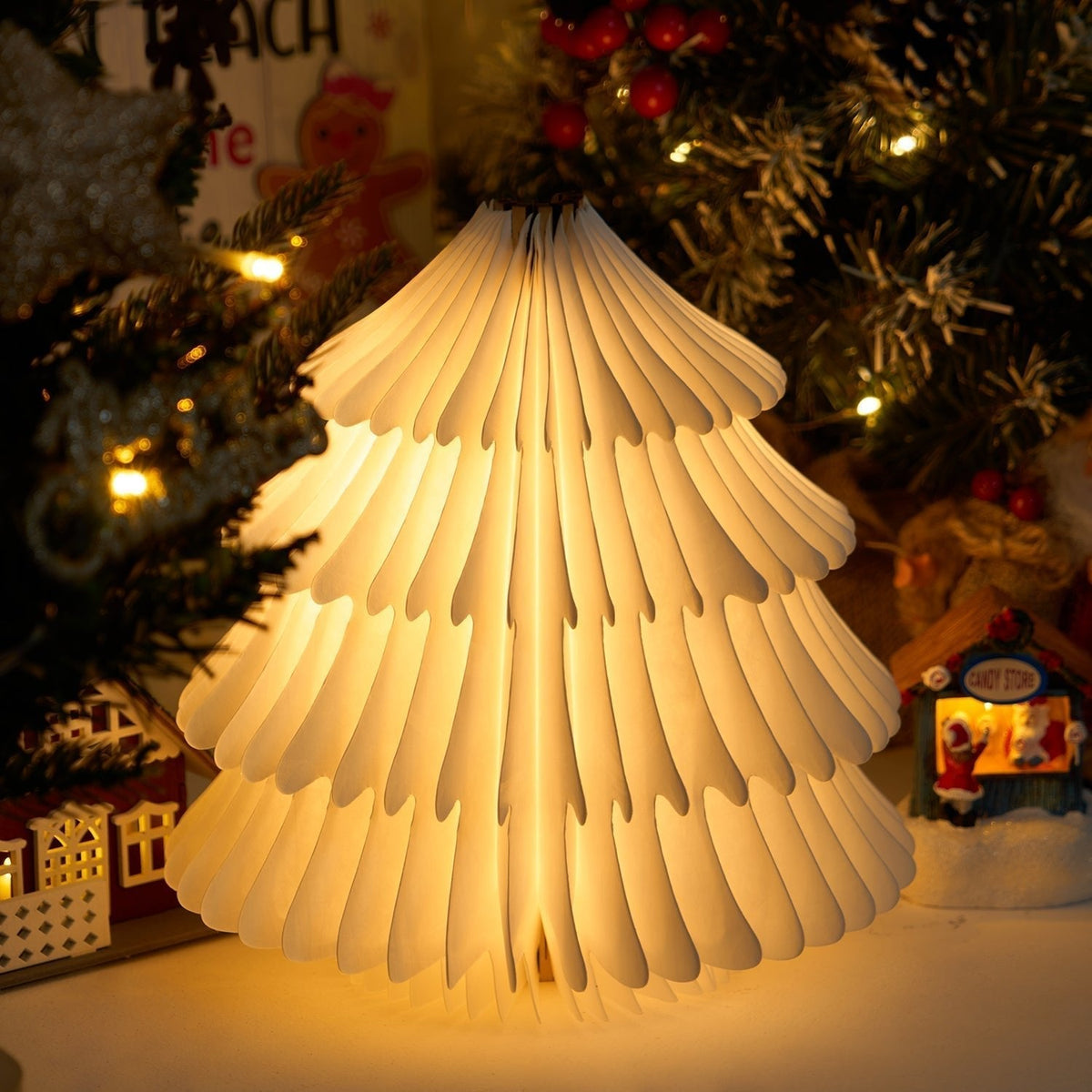 Xmas Tree Fold Table Lamp