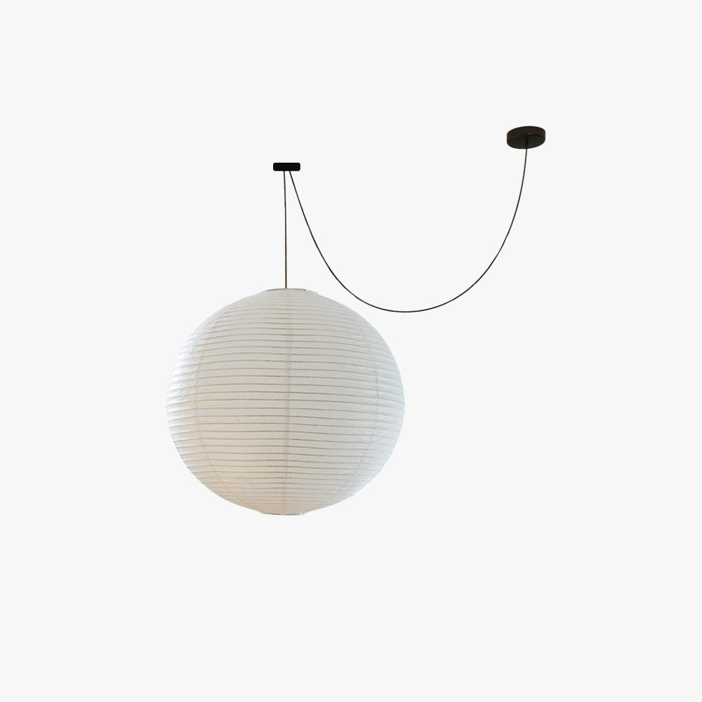 Hopakudi Pendant Light Wabi-sabi Globe Paper
