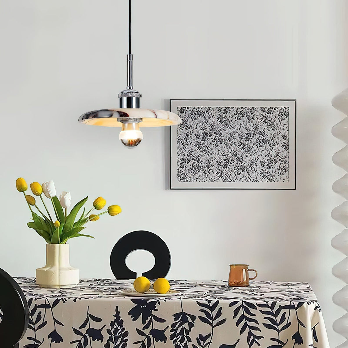 Neroena Nordic Art Marble Pendant Lamp
