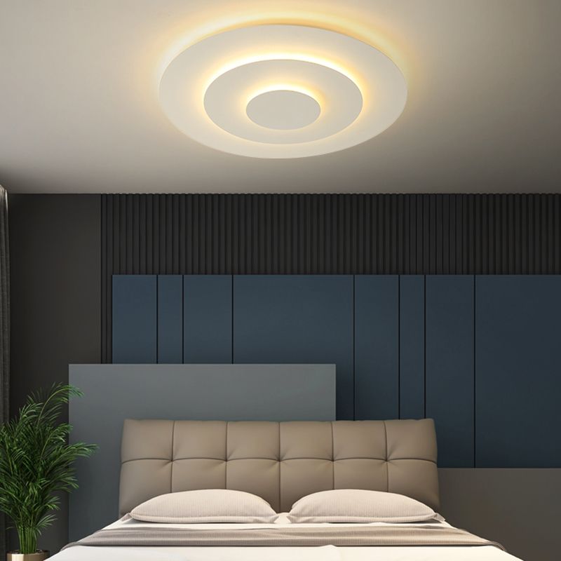 Marvion Ceiling Light White Floral Contemporary-Neutral Decor