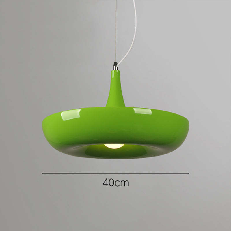 Viratak Modern Metal Lacquer Round Pendant Light