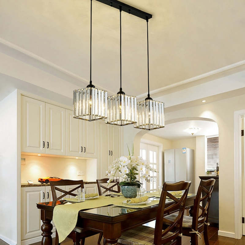 Maruvo Pendant Light Modern Cluster Cylinder Glass-Neutral Decor