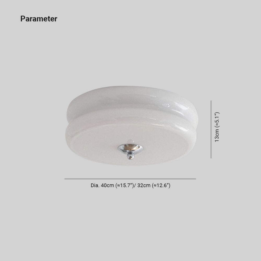 Jatabin Flush Mount Ceiling Light Two Layer