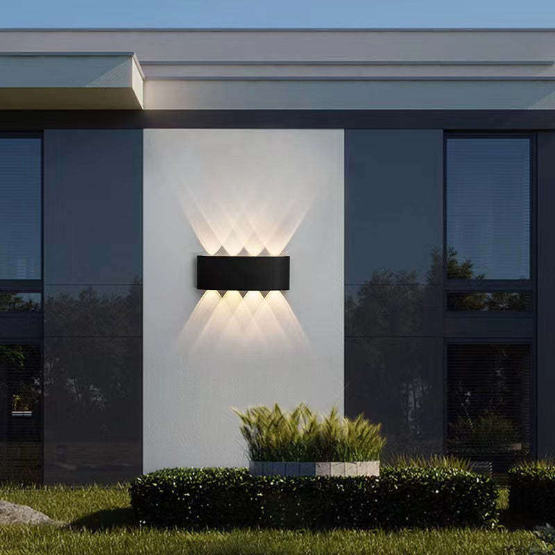 Nirex Wall Lamp Modern Rectangular Outdoor Water-wave-Neutral Decor