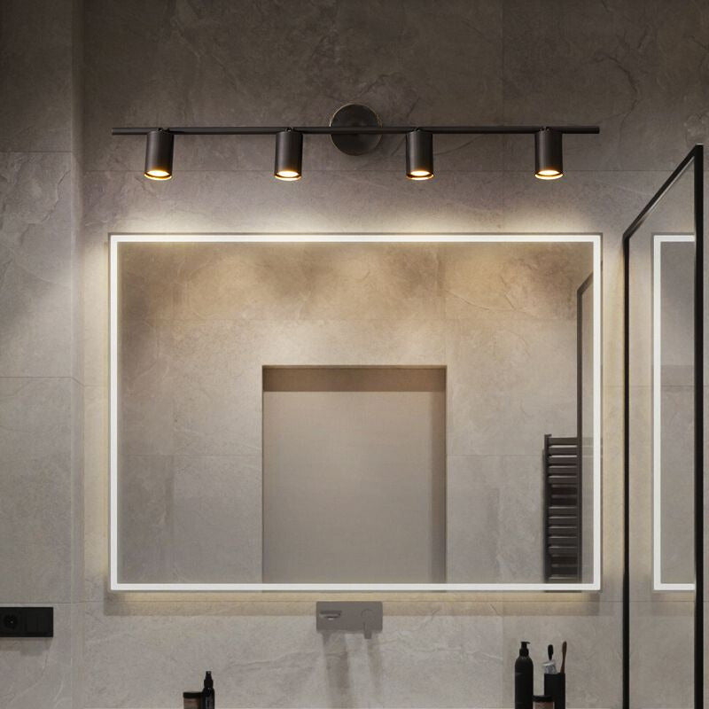 Kanotad Modern Cylinder Rotatable Spotlight Wall Lamp Brass
