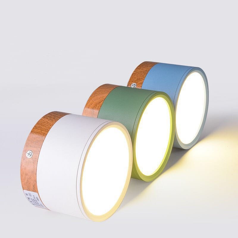 Luxin Cylindrical Flush Mount Ceiling Light-Neutral Decor