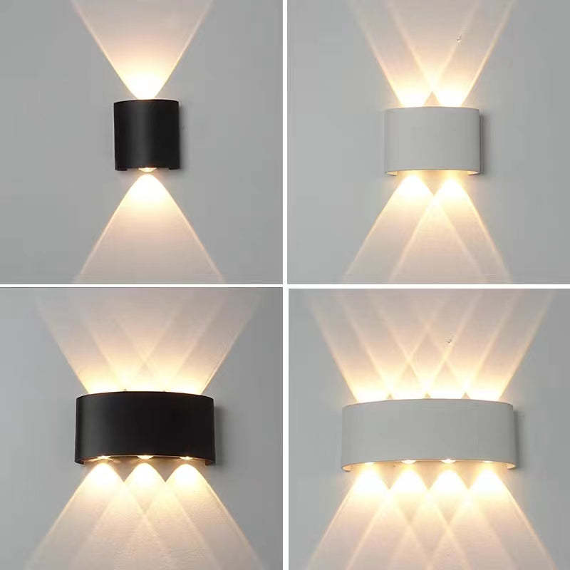Nirex Wall Lamp Modern Rectangular Outdoor Water-wave-Neutral Decor