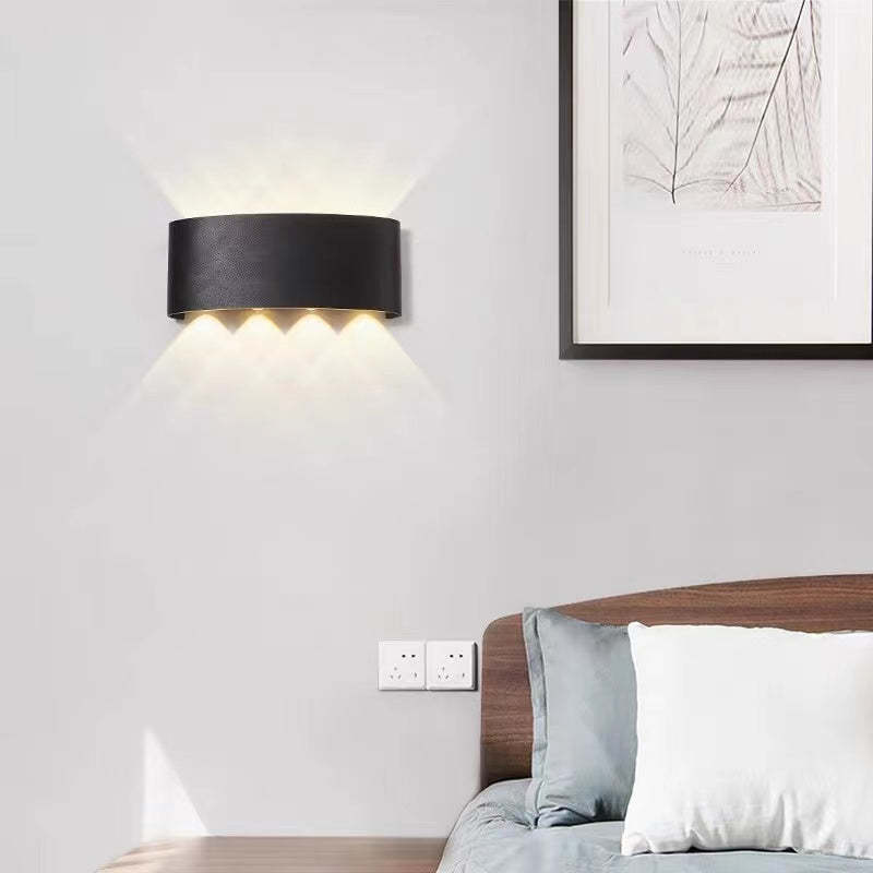 Nirex Wall Lamp Modern Rectangular Outdoor Water-wave-Neutral Decor