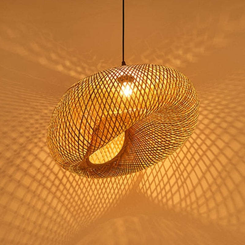 Gagebut Bamboo Pendant Light