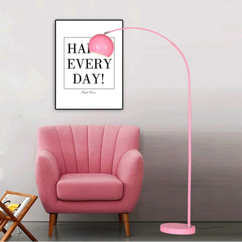 Bosadil Macaron Modern Fishing Arc Floor Lamp