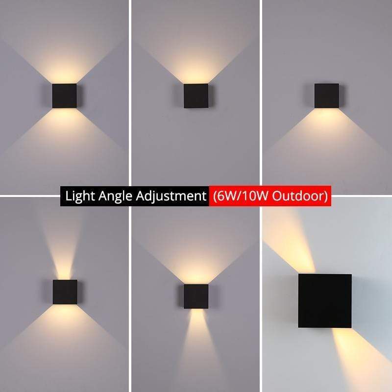 Eronil Modern Adjustable Square Outdoor Wall Lamp LED-Neutral Decor