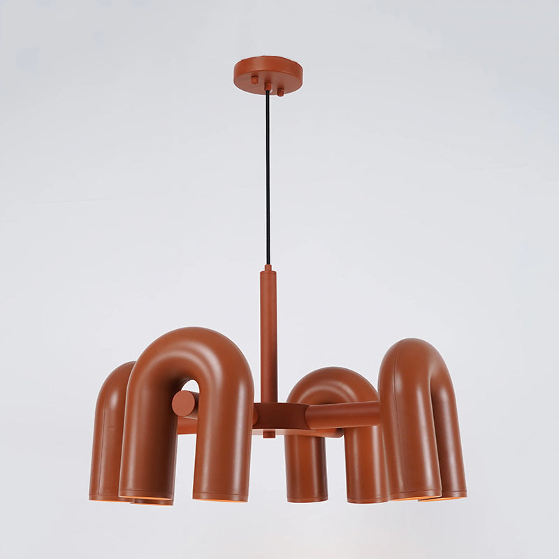 Tosakar Modern Pendant Light Linear with 3 U-Shaped Light