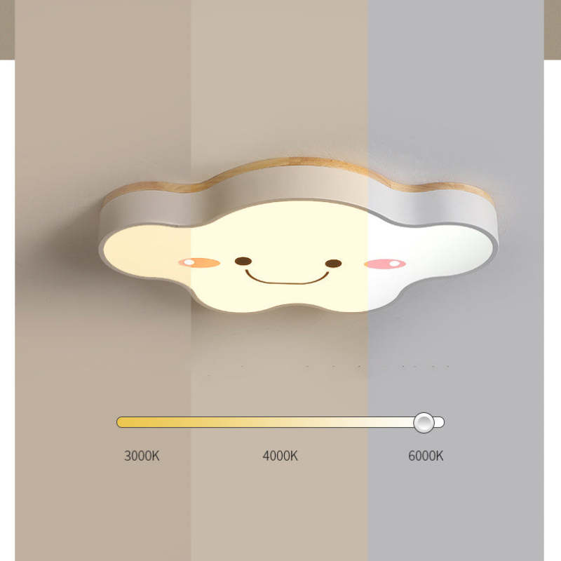 Jidopar Creative Art Cloud LED Ceiling Light for Kids Room