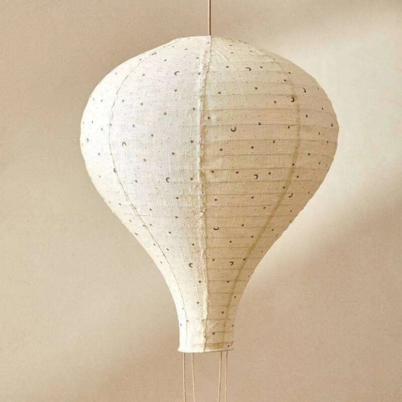 Potutim Modern Design LED Flush Mount Ceiling Light White Fabric Bedroom Kitchen