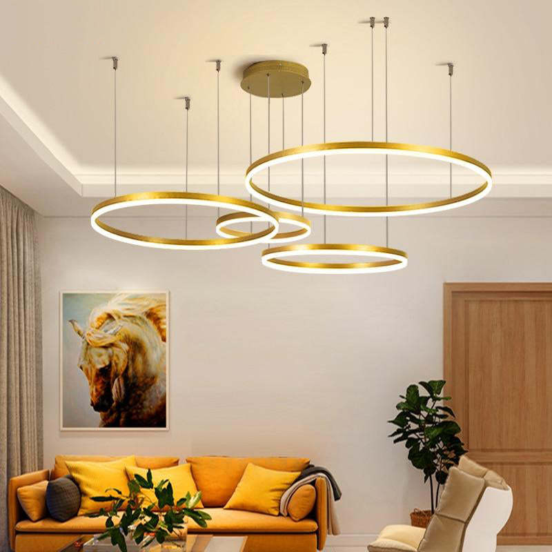 Sorexen Pendant Light Tir-Circle Liner-Neutral Decor