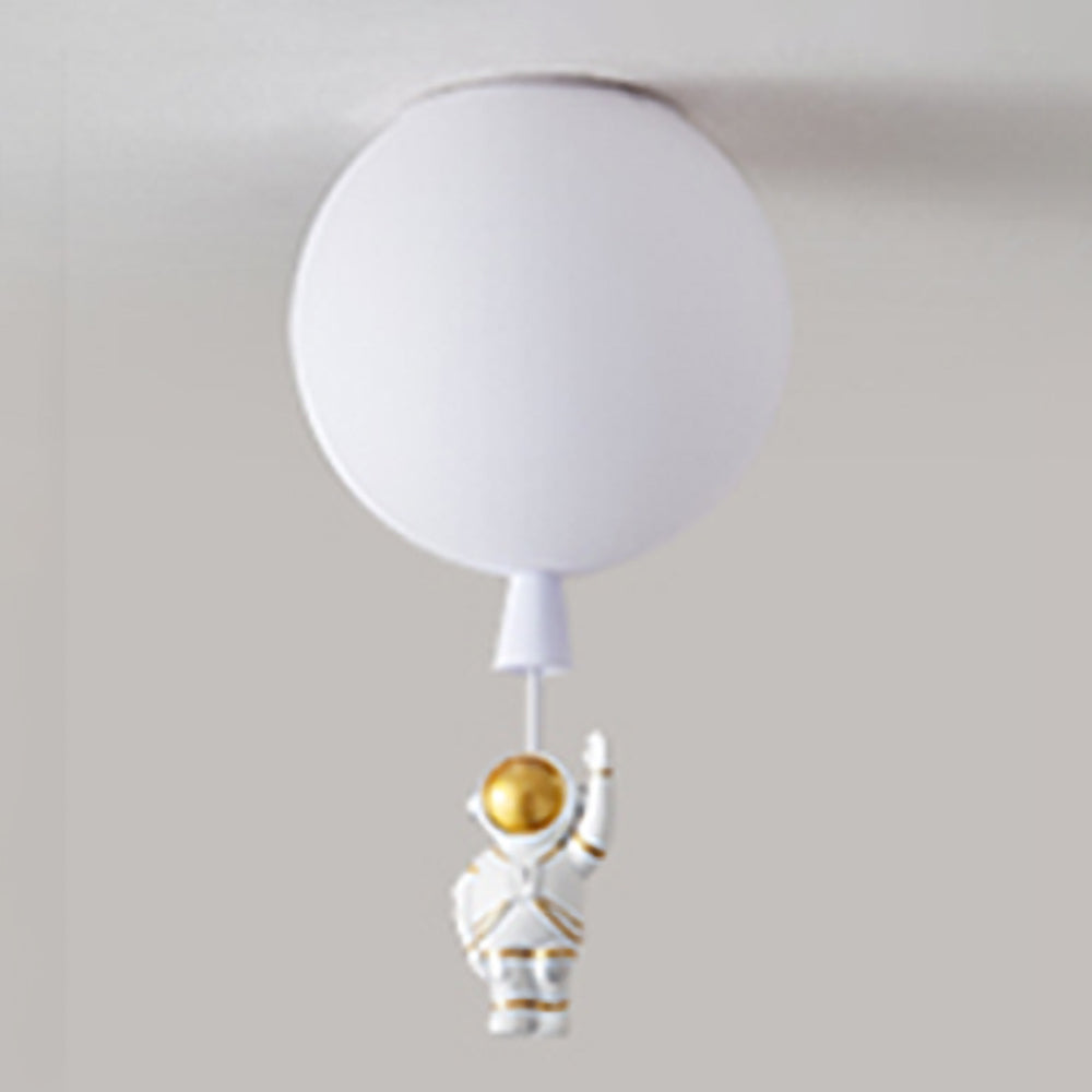 Fupogan Astronaut Balloon Flush Mount Ceiling Light, L 20/25/30/35cm
