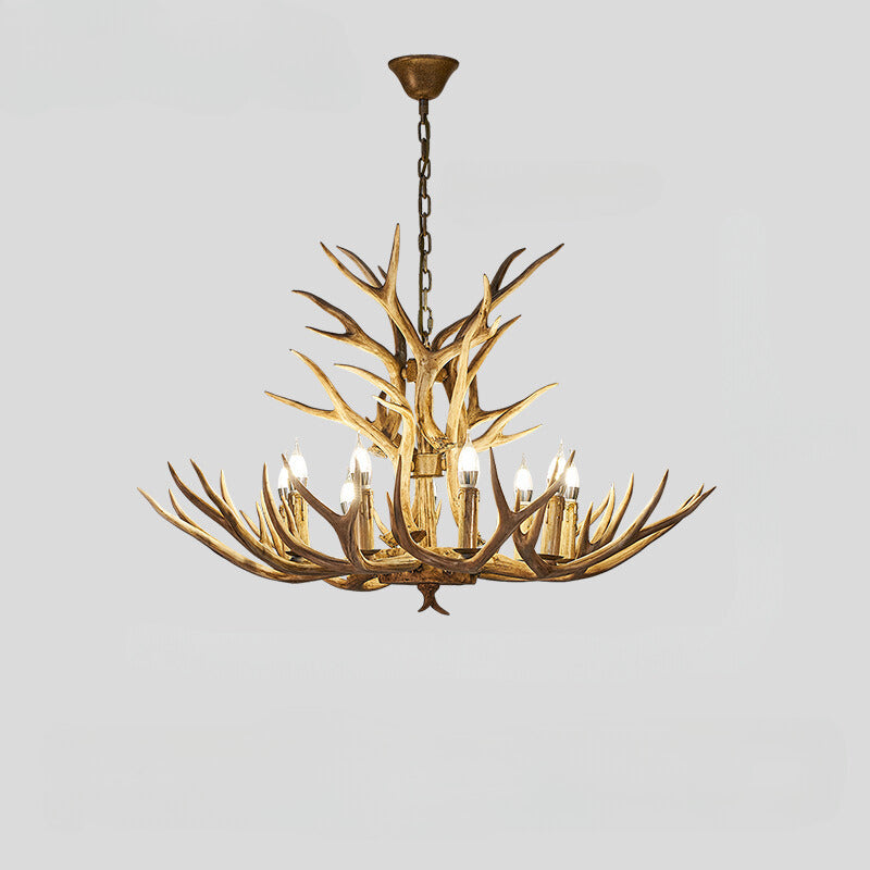 Jasobaru Retro LED Pendant Light Wood Metal Bar/Dining Room/Living Room