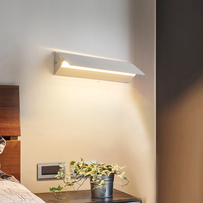 Nekugir LED Metal Indoor Wall Lamp Rotatable, White
