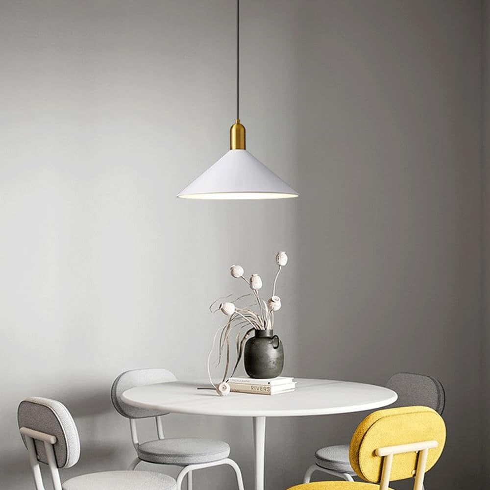 Zelusid Vintage Umbrella Monochrome Pendant Light