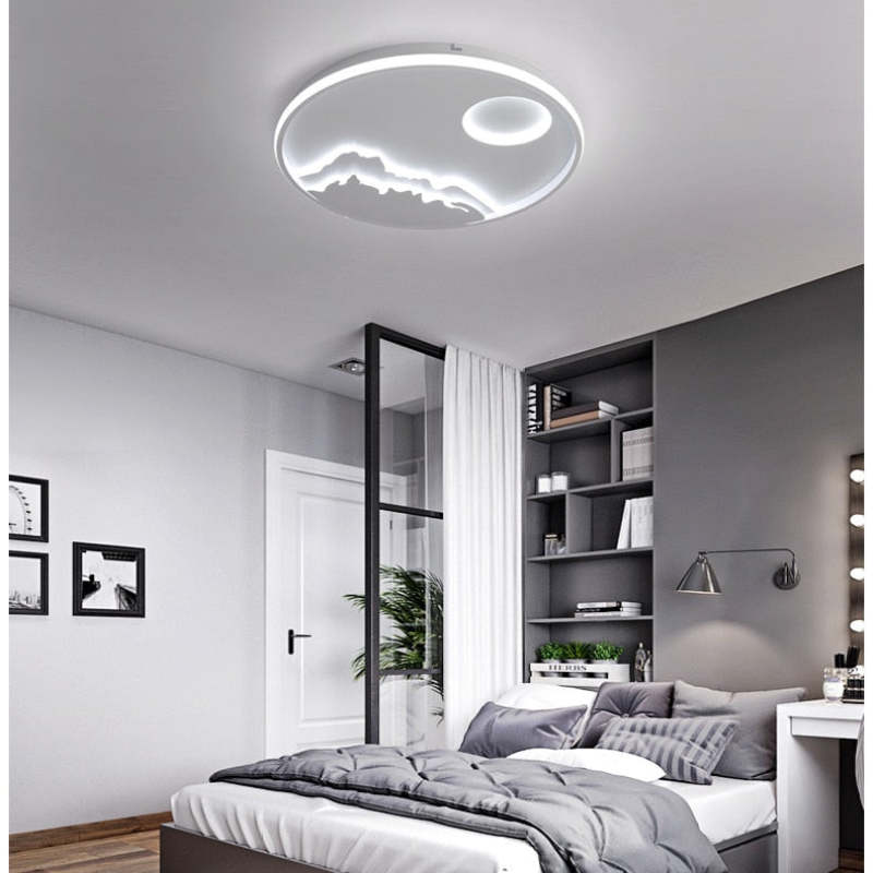 Kopikus Mountain View Flush Mount Ceiling Light