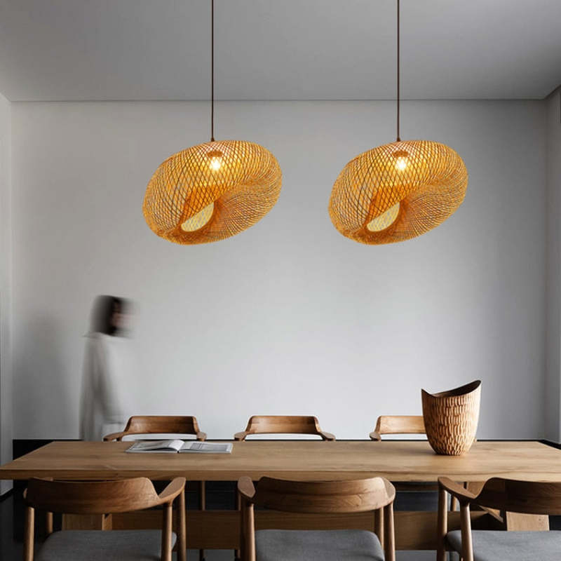 Gagebut Bamboo Pendant Light