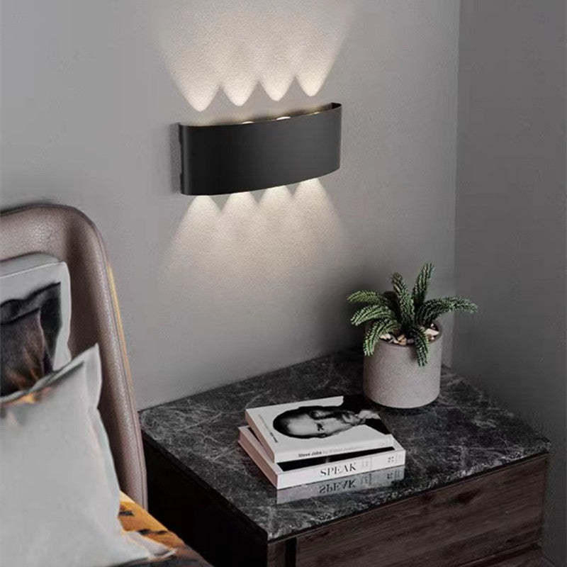 Nirex Wall Lamp Modern Rectangular Outdoor Water-wave-Neutral Decor