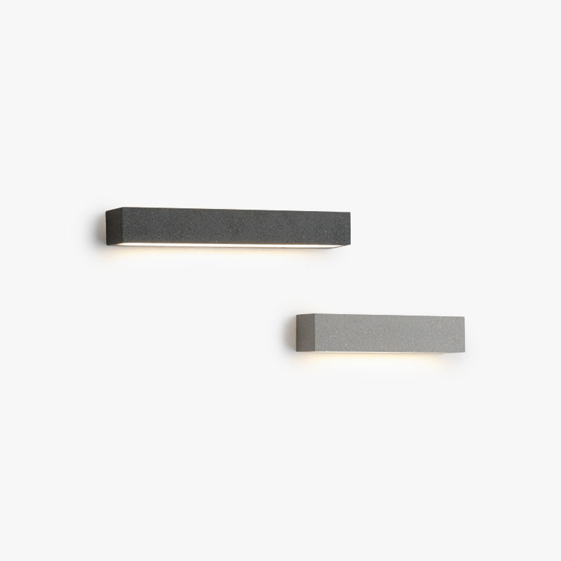 Davel LED Outdoor Wall Lamp, Black & White-Neutral Decor