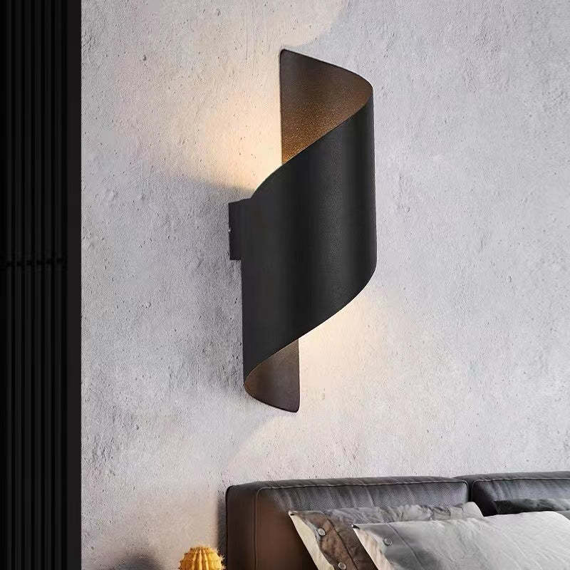 Marqen Wall Lamp Modern Conch Shape Spiral Outdoor-Neutral Decor
