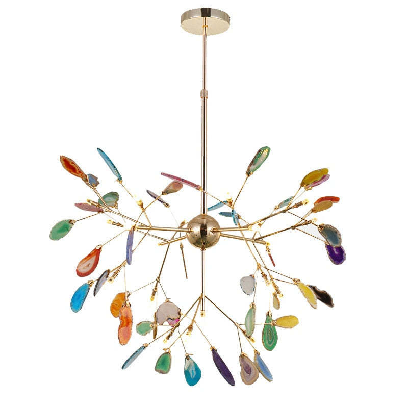 Sesodar Flower Branch Semi-flush Mount Ceiling Light, 4 Colour